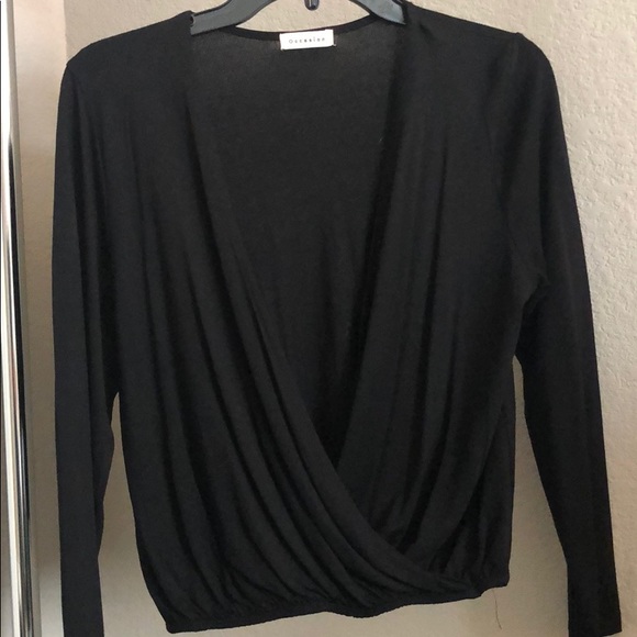 Faux wrap crop top - Picture 3 of 5